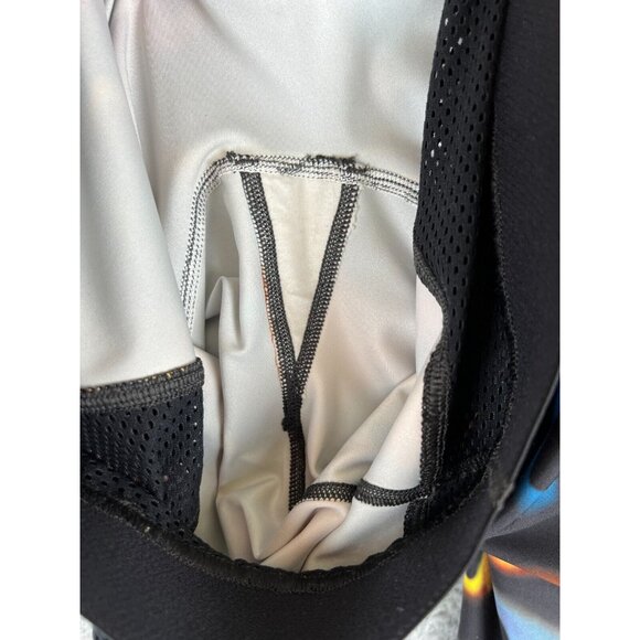 Savage X Fenty High Rise Fast Lane Leggings Black Small S Rihanna Flames Mint - Picture 10 of 11